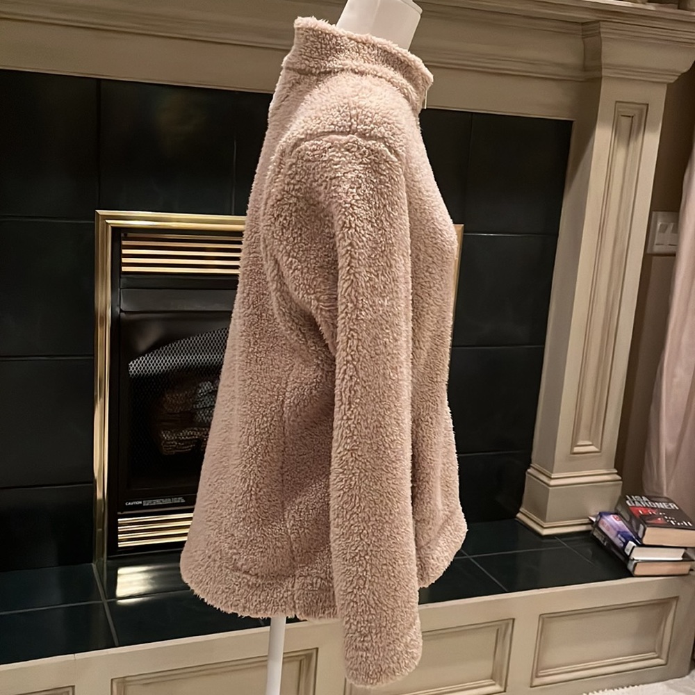 Calvin Klein Teddy Bear Zipper Jacket - Picture 8 of 17